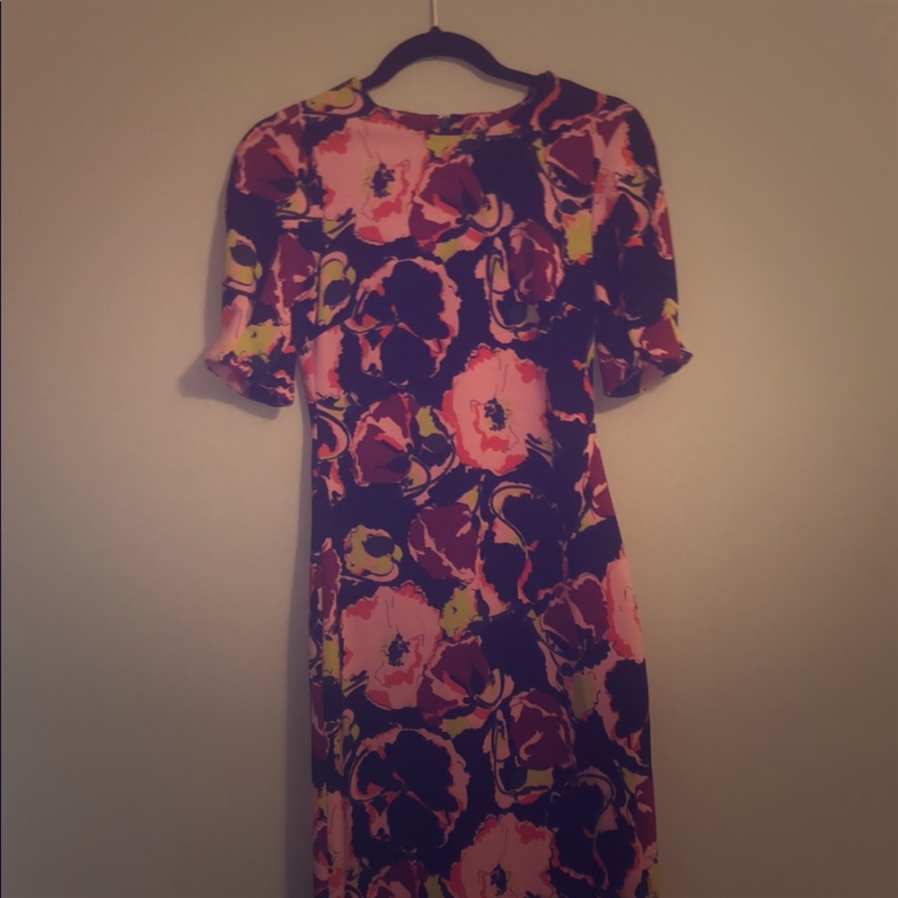 Zara TRF Floral Dress Never Worn